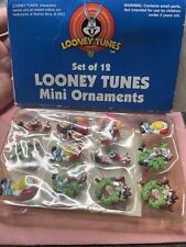 Looney Tunes - Set of 12 Mini Christmas Ornaments - New picture