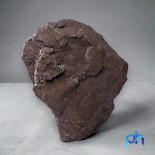 Vtg Natural Stone Sculpture Elephant Man Abstract Freestanding Viewing Rock 30lb picture