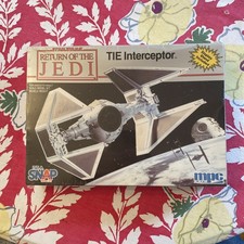 1990 MPC/ERTL Star Wars Return of the Jedi Scale TIE Interceptor Kit SEALED picture