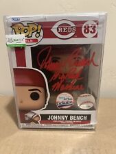Johnny Bench Signed Reds “Big Red Machine” Funko Pop Fanatics picture