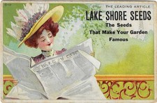 MD Lake Shore Seeds Maryland Postcard c1907 picture