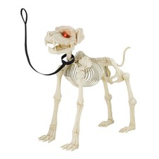 5 FT Animated Dog Skeleton Halloween Decoration 2026 picture