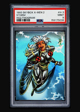 1993 SkyBox X-Men 2 Storm Holithogram H-3 PSA 9 Mint Cert 159175038 picture