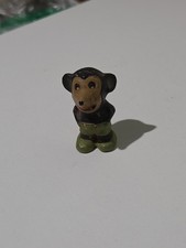 Rare Vintage 1930s Smoking Mickey Mouse Chalkware Figurine Disney Carnival Toy picture
