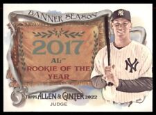 2022 Allen and Ginter Banner Seasons #BS-48 Aaron Judge  - New York Yankees picture