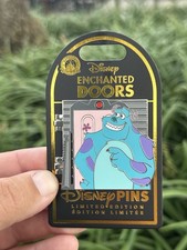 2026 Disney Parks WDW Enchanted Doors Monsters Inc LE 2500 Pin picture