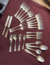 Large Silver plate Lot. Lady Doris, Wallace,Oneida,W.M.Rogers.. picture