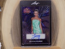 2026 Leaf Metal Halloween - Livvy Dunne Auto /13 BOOKEND 13/13 picture
