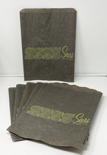 Vintage Sears Department Store Shopping Bags Paper Display Movie Prop Lot Of 6 picture