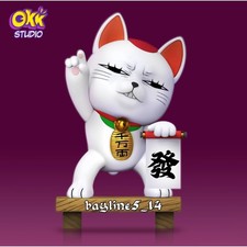 OKK Studio Dandadan Turbo Granny Lucky Cat Figure Toys Collectible Model Gifts picture