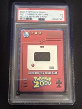 Topps 2000 Pokémon Movie 2000 Gary Ash Mom 35mm Film Frame M02 PSA 3 #163887931 picture