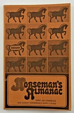 Horseman's Almanac  ~ Agway ~ First Aid Handbook & Horseman's Supply Guide 1971 picture