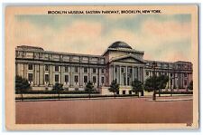 1948 Brooklyn Museum Scene Eastern Parkway Brooklyn New York NY Posted Postcard picture
