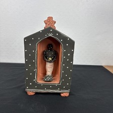 Rare Anita Fields 1998 Signed Ceramic Nicho Figurine Osage Native American Art picture