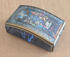 Vintage Via Vermont Nativity Scene Music Box Holy Family Gounod Ave Maria WORKS picture
