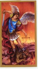 Prayer to St. Michael U- Laminated Holy Cards. QUANTITY 25 CARDS picture