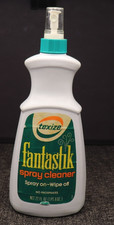 Vintage Texize Fantastik Spray Cleaner Bottle Movie Prop Man Cave Garage Decor picture