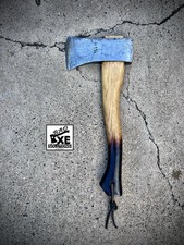 Bad-Axe Camp Axe “Made In Germany- 1 1/2” w/ Custom 16in Hickory Handle picture