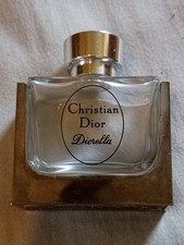Empty Vintage Pre Owned Christian Dior Diorella Perfume Bottle 0.5 Fl Oz Size. picture
