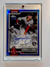 2026 Topps Chrome Connelly Early True Blue Auto /150 Rookie Card #RA-CEA REDSOX picture