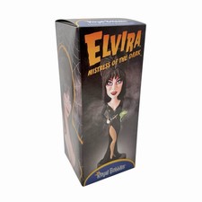 Elvira Mistress of the Dark Royal Bobbles Bobblehead 2016 Black Dress Snake NIB picture