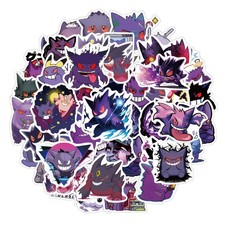 Gengar Stickers 50 Pack Pokemon Waterproof - US Seller picture