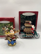Hallmark Keepsake  Ornaments Variety Christmas Collectibles Lot Of 2 (2) picture