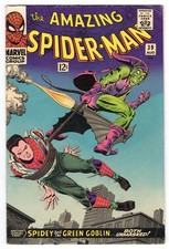 Amazing Spider-Man 39 1966 VG/F 5.0 Green Goblin 1st John Romita Art In Title picture