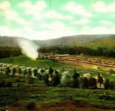 Lumber Mill and Workers Homes Sheffield Pennsylvania PA 1909 DB Postcard  picture