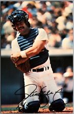 Vintage STEVE YEAGER Los Angeles Dodgers Postcard Baseball Catcher c1980 Unused picture