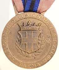 PARMA AI VOLONTARI DELLA CAMPAGNA D’AFRICA MEDAGLIA CC.NN. MVSN VENTENNIO picture