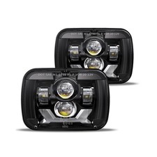 HWSTAR Pair Premium H6054 5x7 7x6 Led Headlights,Sealed Beam Replacement Comp... picture