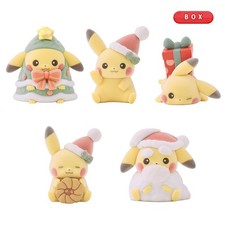 Pokemon Center Original Fluffy Doll Christmas Preparation BOX Japan New picture
