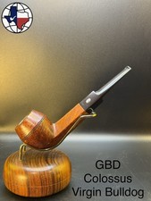 Vintage GBD Colossus Virgin XL Bulldog Tobacco Pipe picture
