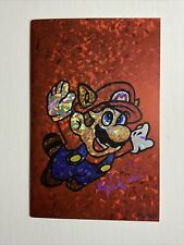 Mosaic Scrapbook: It’s A Me #1 (2022) 9.4 NM Kyle Willis Signed Red Foil Mario  picture