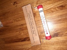NOS Vintage IH Case Tractor Thermometer Bunz Implement Laporte City Iowa picture