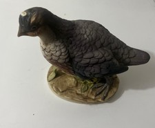 Andrea by Sadek California Quail Figurine Porcelain Bird Japan Vintage picture