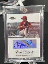 2007 Topps Finest Rookie Finest Moments Auto Cole Hamels #RFMA-CH Auto picture