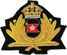 WHITE STAR LINE TITANIC CAPT SMITH HAT BADGE picture