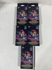 5 Upper Deck Transformers The Movie 40th Anniversary Target Sealed Boxes picture