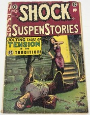 Shock SuspenStories #18 Vintage December 1954 Impact EC Comic Book 10 Cent picture