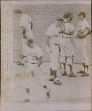 LG815 1969 Wire Photo CLAUDE OSTEEN JIM LEFEBVRE Los Angeles Dodgers Baseball picture