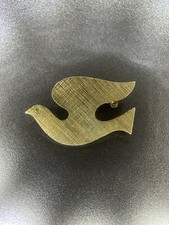 Vintage 1960s DOVE Dishwashing Liquid Soap Logo Pin Brooch Extremely Rare picture