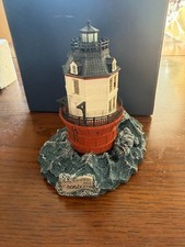 1999 Harbour Lights Lighthouse Society Exclusive #524 Baltimore, MD Orig Box COA picture