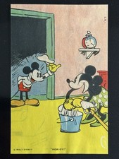 1934 Mickey Mouse Bread Recipe Card D97 Early Disney - How-dy picture