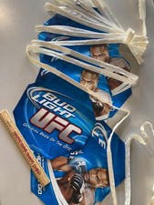 π₯ NEW Bud Light UFC 24' Rashad Evans Double Sided MMA Beer String Banner picture