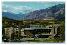 1971 Canadian Rockies Banff School of Fine Arts, Alberta Canada Postcard picture