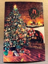 1993 USED POSTCARD - DECORATED CHRISTMAS TREE picture