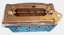 BANKERS SERVICE CORP. $5 GOLD BANK CONTINENTAL TRUST of WASHINGTON, D.C. 1 KEY picture