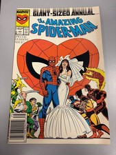 Amazing Spider-Man Annual #21 1987 Giant-Size Special Wedding Newsstand picture